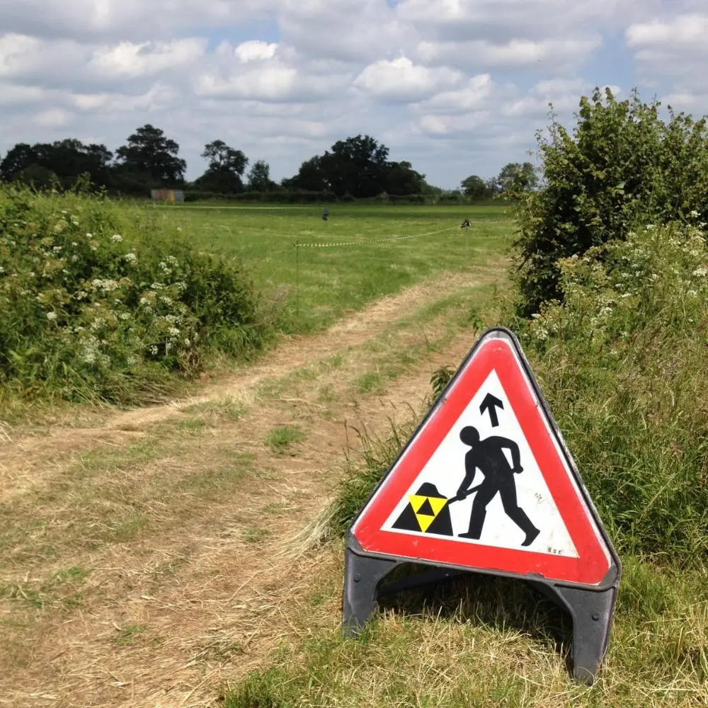 The farmer's field that hosted the first Beat Bunker in 2014.
